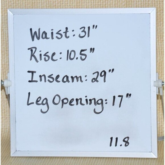 JM Collection Petite Gray Straight Leg Trousers Pants Size 10 10P Career Office - Picture 6 of 6